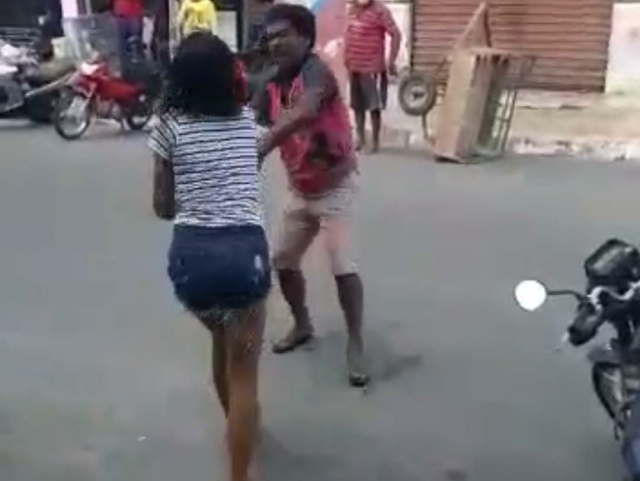Homem é agredido por mulher no centro de Campo Maior (PI)